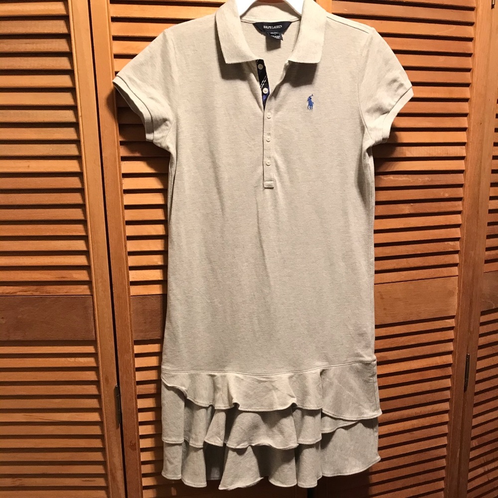 Ralph Lauren Grey Polo Dress
